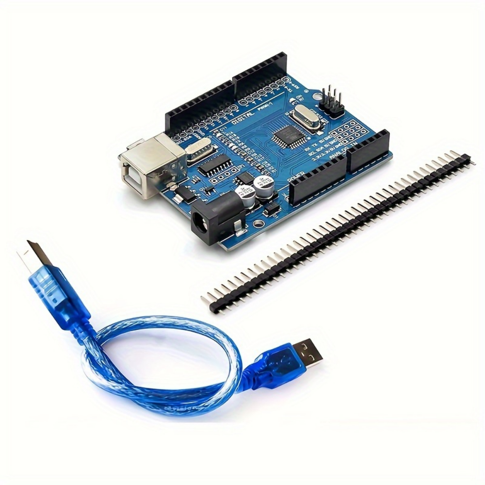Arduino UNO R3 Square/MICRO/Type-C Port Compatible with ATmega328P, Ideal for Arduino Beginners, Embedded Developers, and PCB Designers,Operating Voltage ≤36V