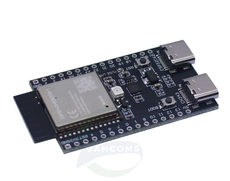 Nano ESP32-C6 Dev Board – Dual USB-C, CH343 USB-UART, Unsoldered Headers